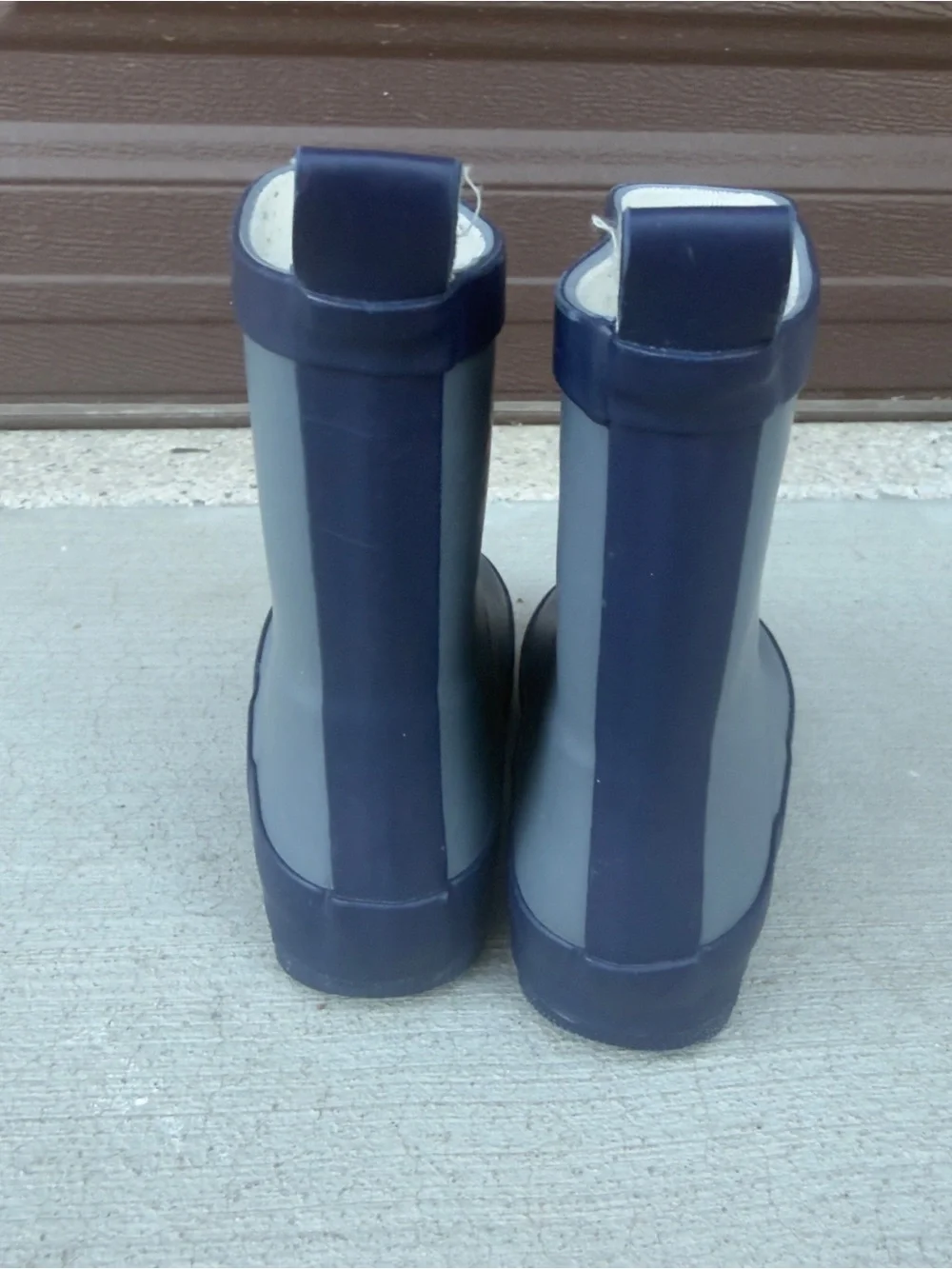 Cotton On Kids Blue Rain Boots Size 5/6